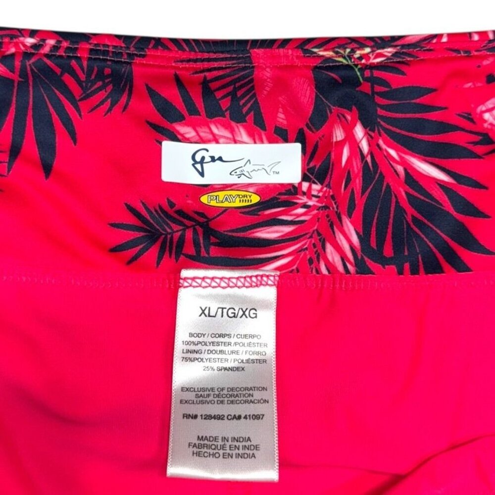 Greg Norman Tropical Print Skort Pink Size XL - Picture 2 of 7